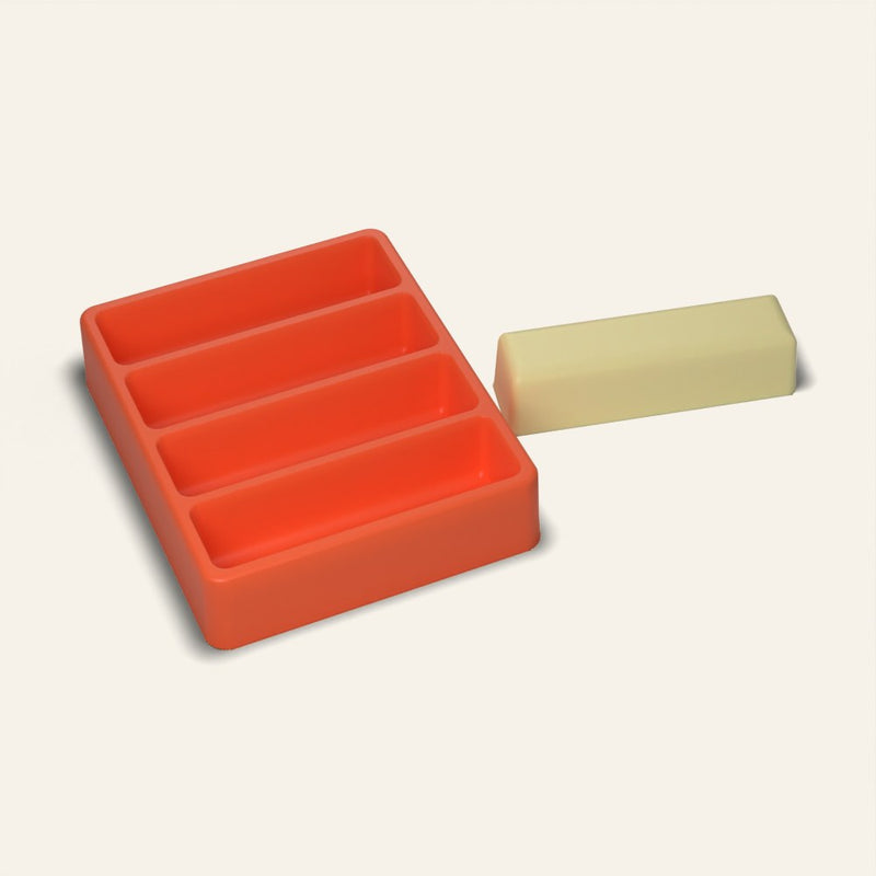 Butter Stick Mold, 4 Cavity