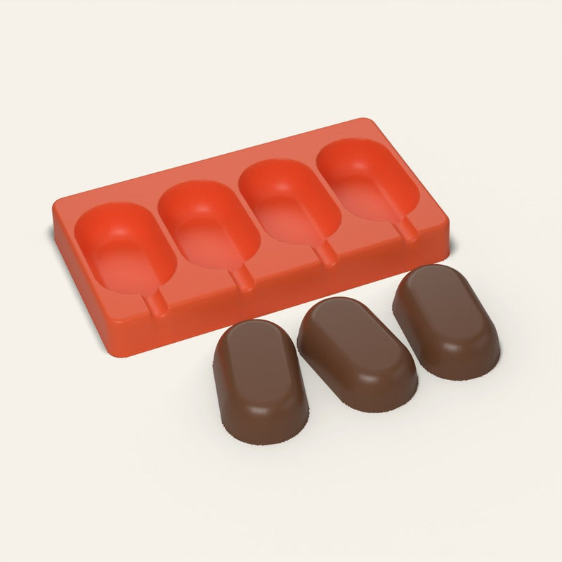 Cakesicle Mold, 3 Inch, 4 Cavity