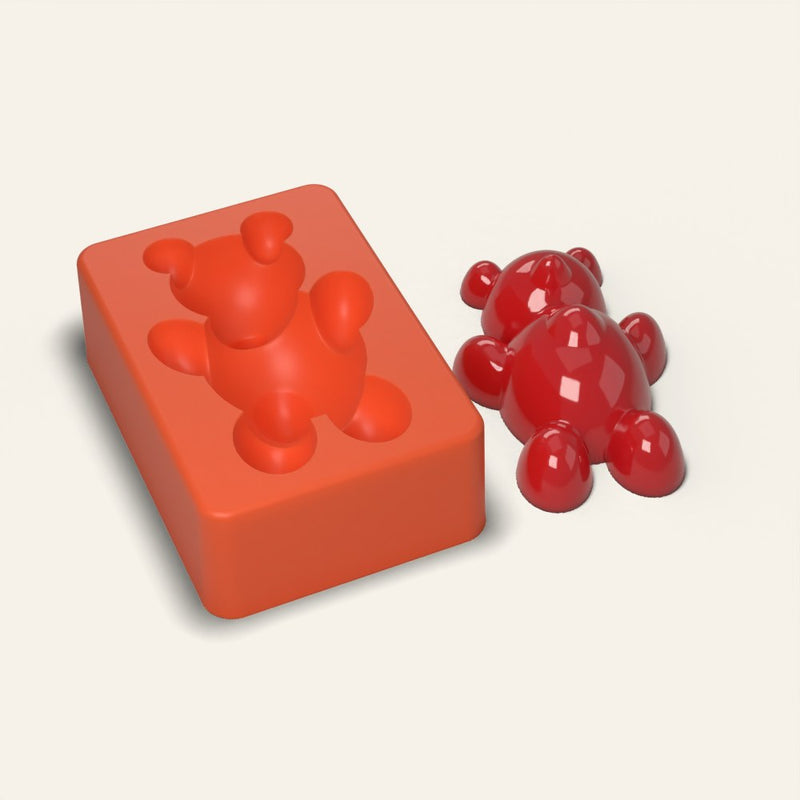 Jumbo Gummy Bear Mold, 4 Inch