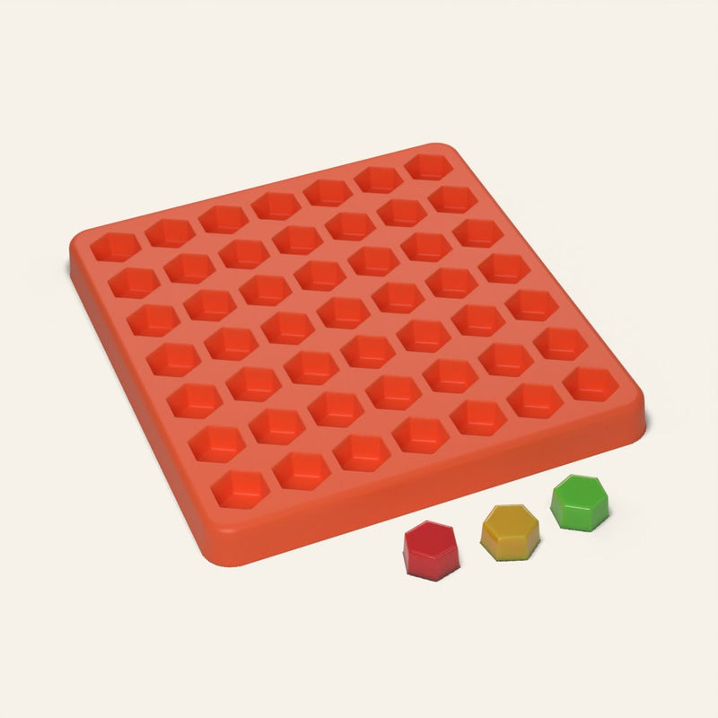 Mini Hexagon Gummy Mold, 49 Cavity