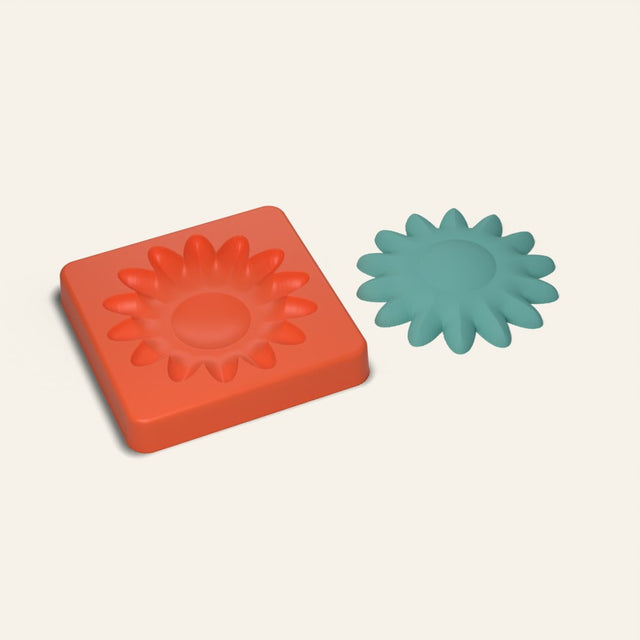 Sunflower Freshie Mold, 3D render